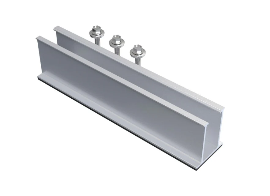 46mm Mounting-rail L200mm for trapezoidal sheets