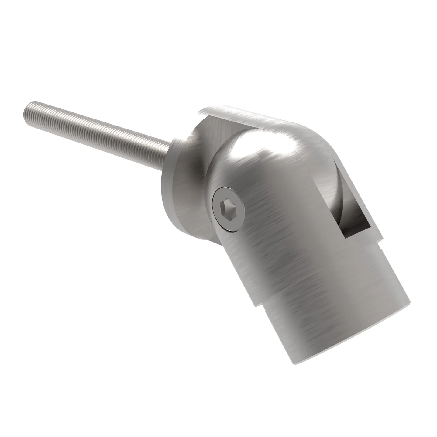 Adjustable flush angle
