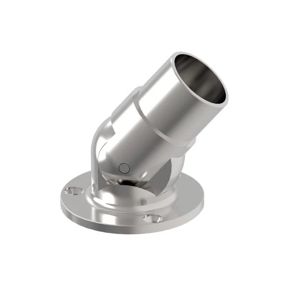 Adjustable handrail bracket anchoring