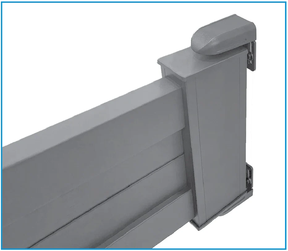 Adjustable hinge with anchoring flange - Image 2