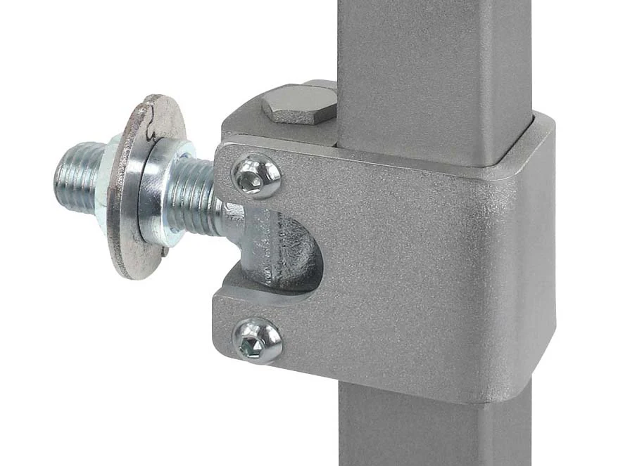 Adjustable hinge with swivel plate Zn, M16 - Image 2