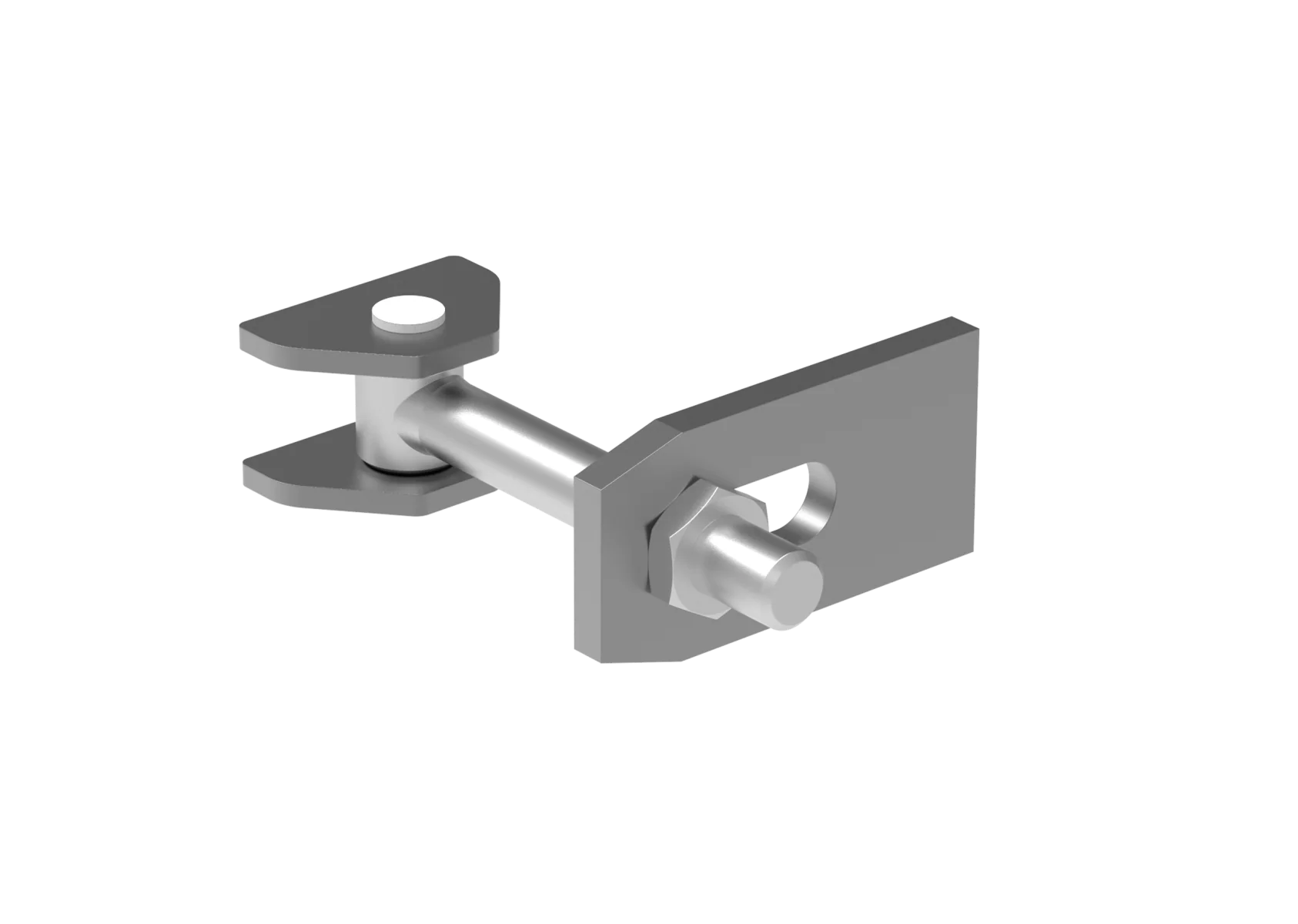 Adjustable hinge Zn, 180°, M16