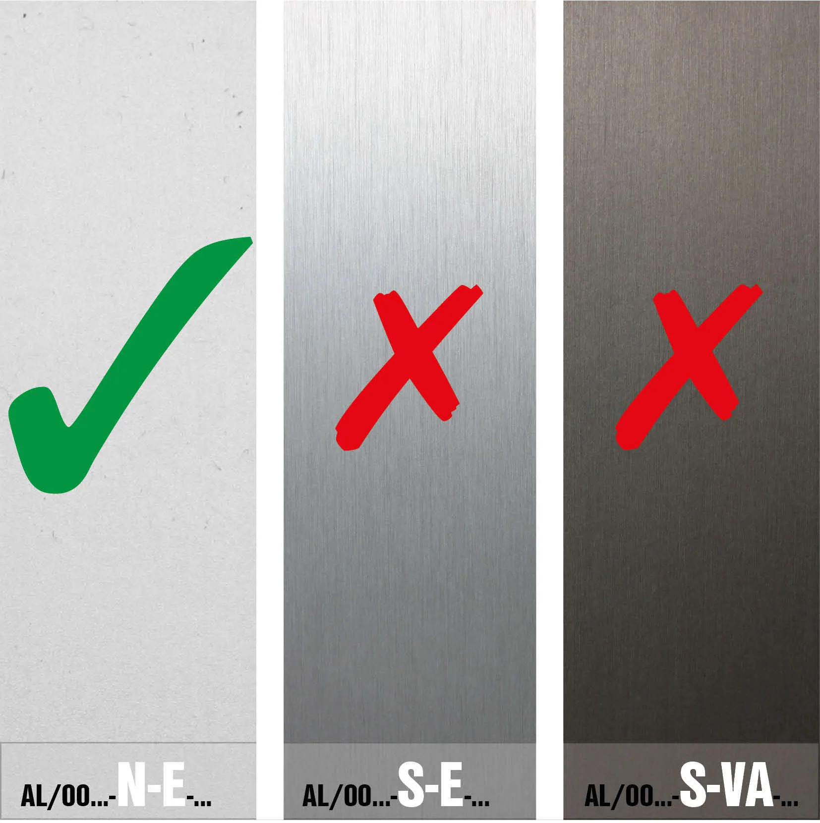 Aluminium profile for glass railing -side mounting - Image 2