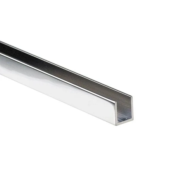 Aluminium U profile AL 20x14x2mm t10mm - Image 2