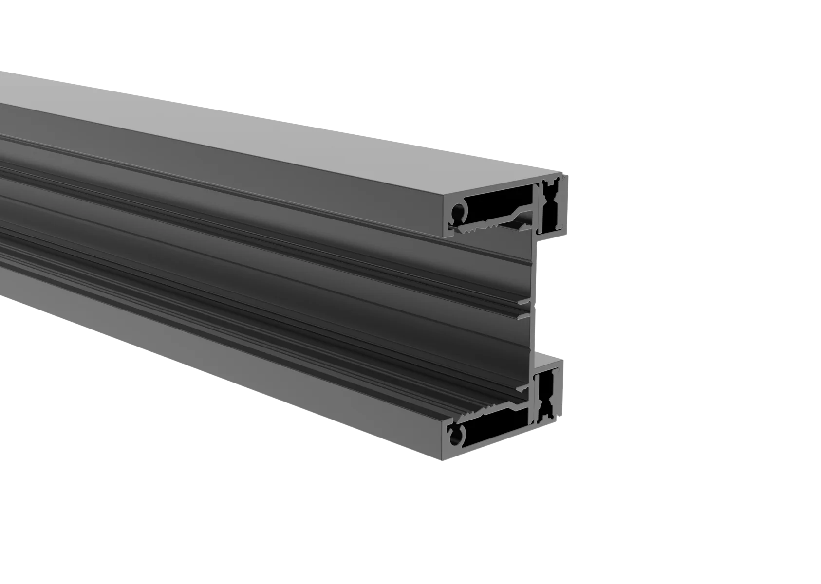 Aluminum adapter 60x40-1500mm for blinds up to 40mm R7016