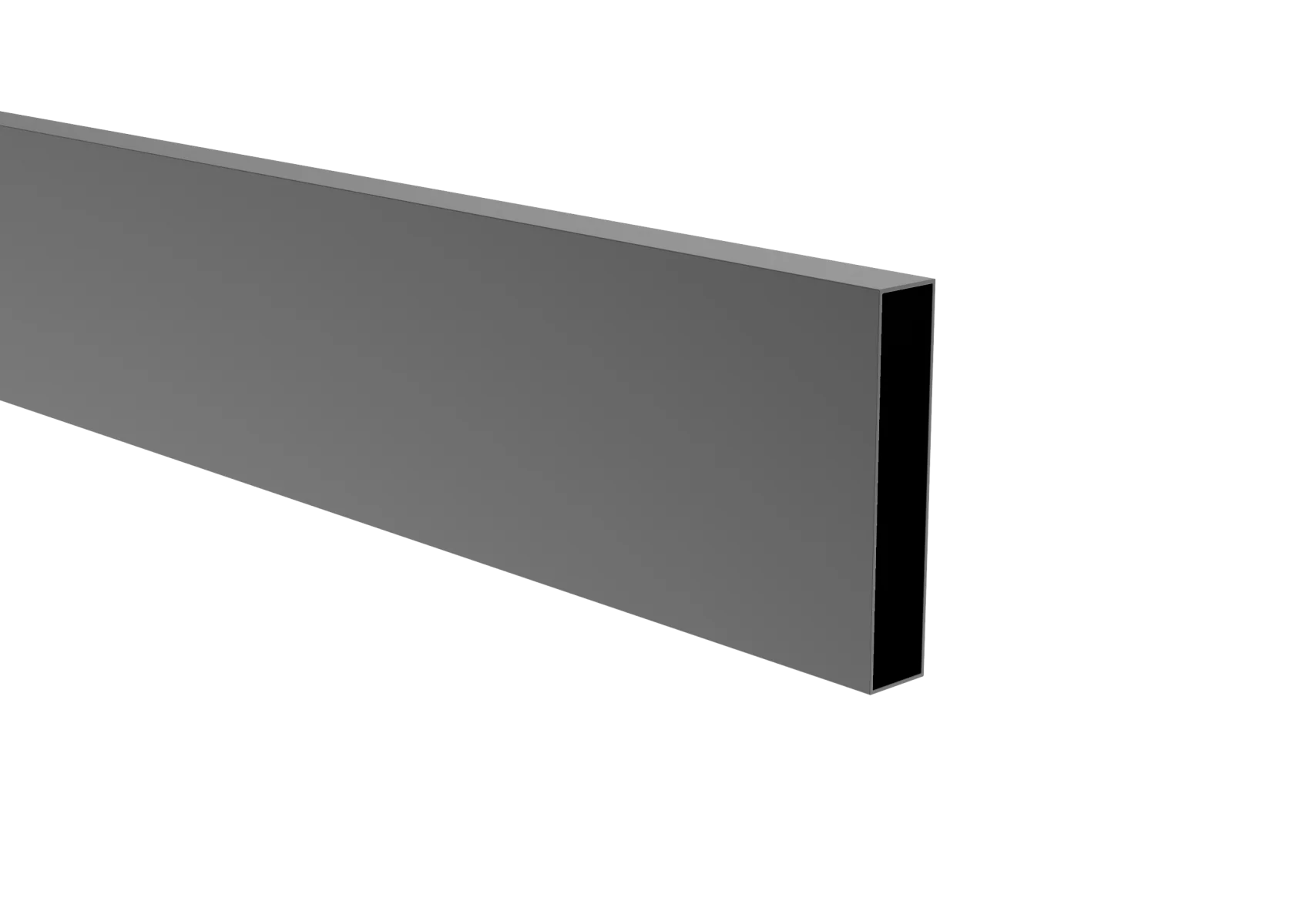 Aluminum fence infill 20 x 100 x 1.1 – 2.5 m – Anthracite RAL 7016