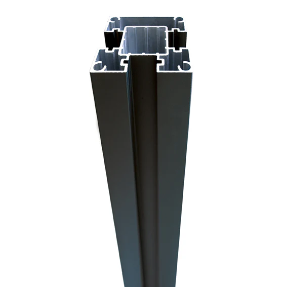 Aluminum post 1850mm, anthracite