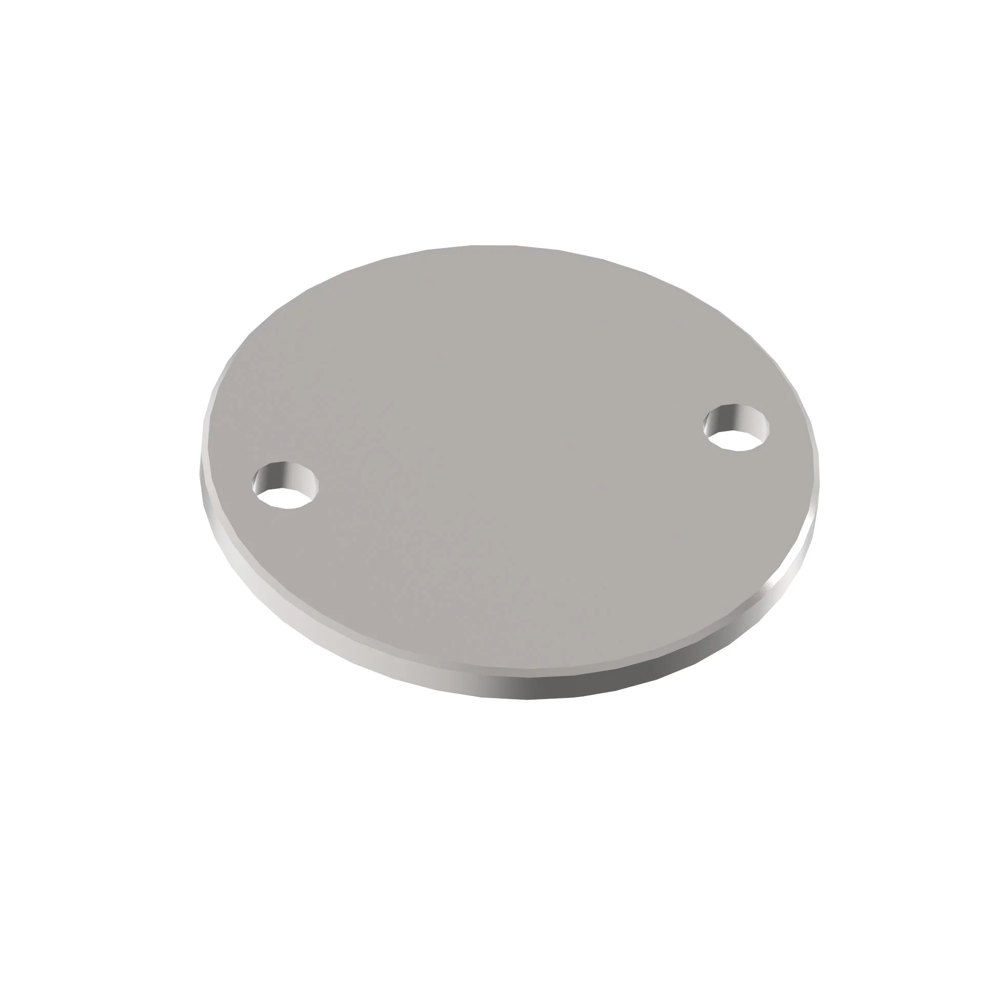 Anchoring flange