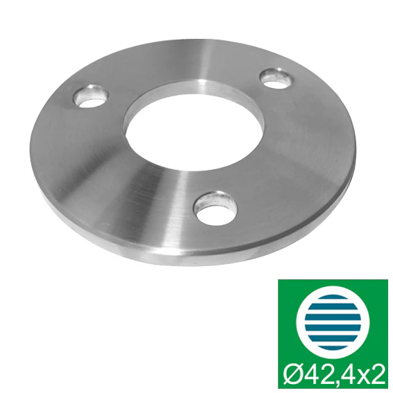Anchoring - flange AISI304, D120/d42,4 t6mm