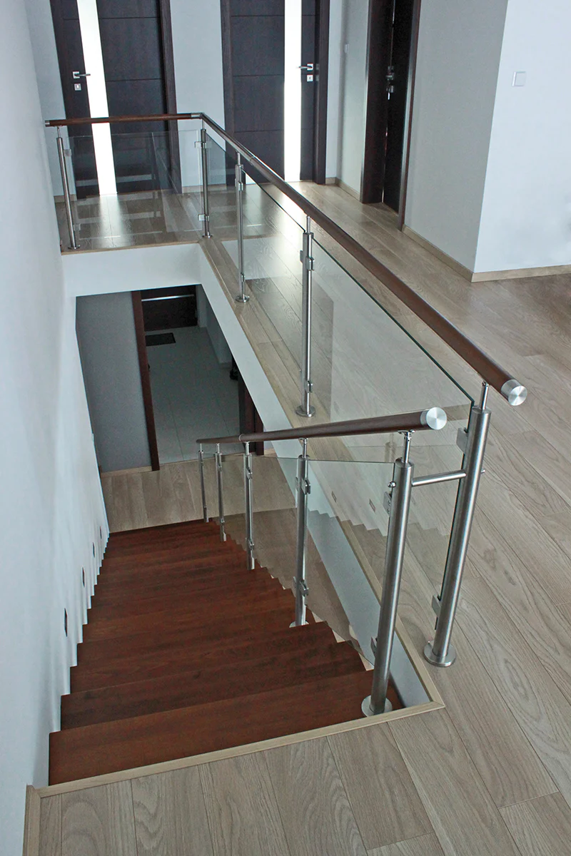 Baluster post inox AISI304, D42,4x2/4xmodel22/H110 - Image 4