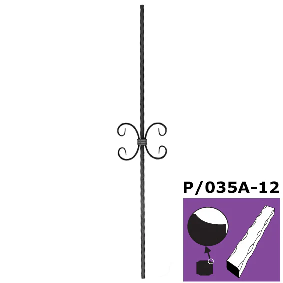 Bar decor h900, b162mm, P/035A-12x12