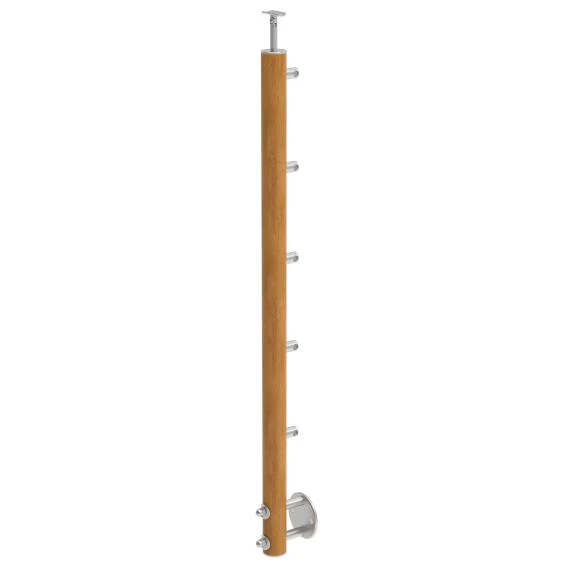 Slat DUBD50/5x12mm, h=100cm, BK-straight OAK, 