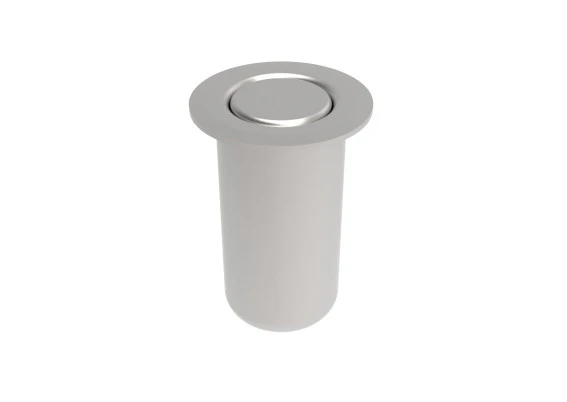 Bottom latch for floor lock