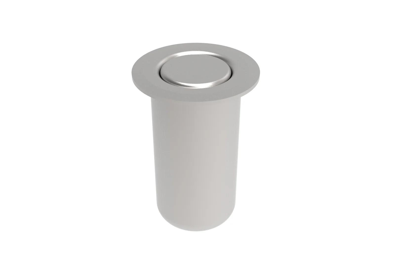 Bottom latch for floor lock