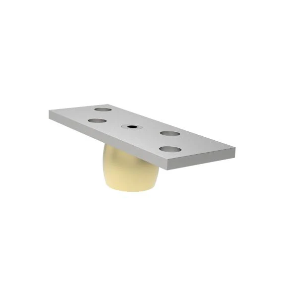 Bottom wheel for hanging gates Zn, 110x40, D30mm