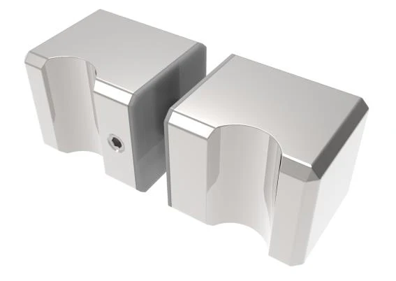 Brushed knob AISI  30x30mm