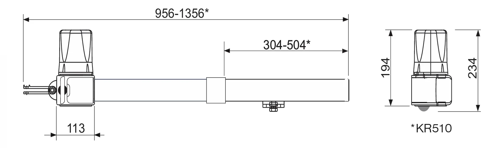 Came drive for double-leaf gate, set with photocells - Image 2