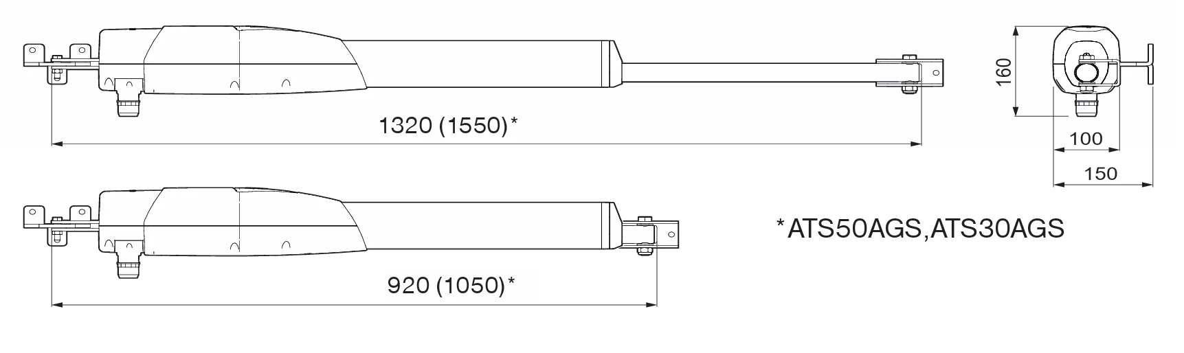 CAME drive for swing gates, 24 V DC - Image 2