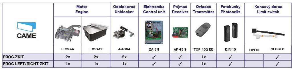 Came underground drive for single-leaf gate, set with photocells - Image 3