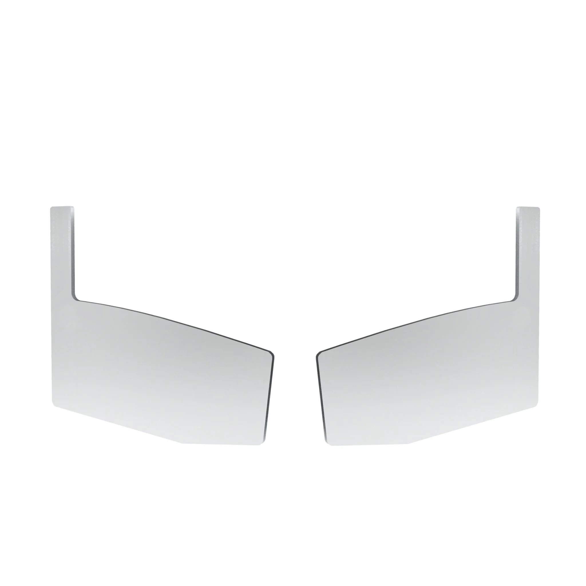 Canopy aluminium channel profile +10°blind plug