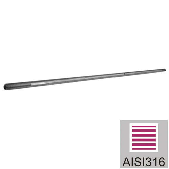 Canopy - rod AISI316, d12/2000/M12mm - Image 2