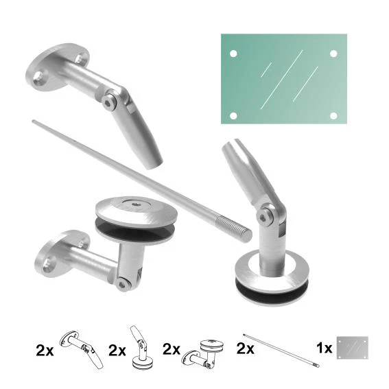 Canopy system AISI304, M12mm