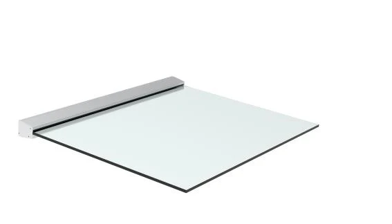 Canopy with aluminium channel profile