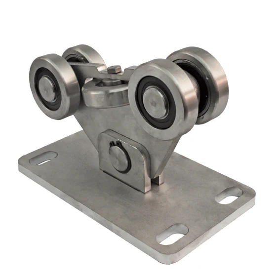 Cantilever Gate Carriage INOX profile 60x60 - Image 2