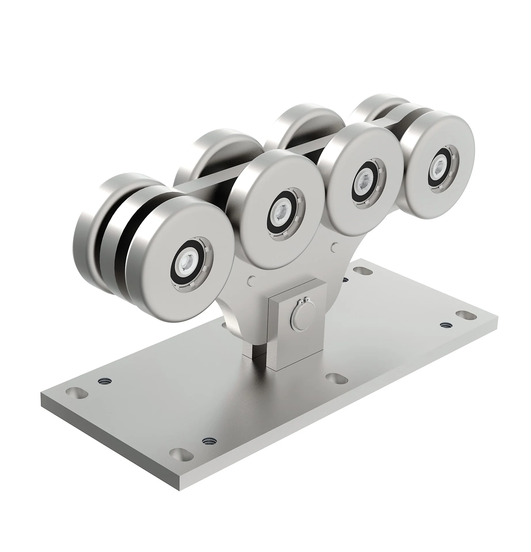 Cantilever gate carriage Zn, profile 136x142mm