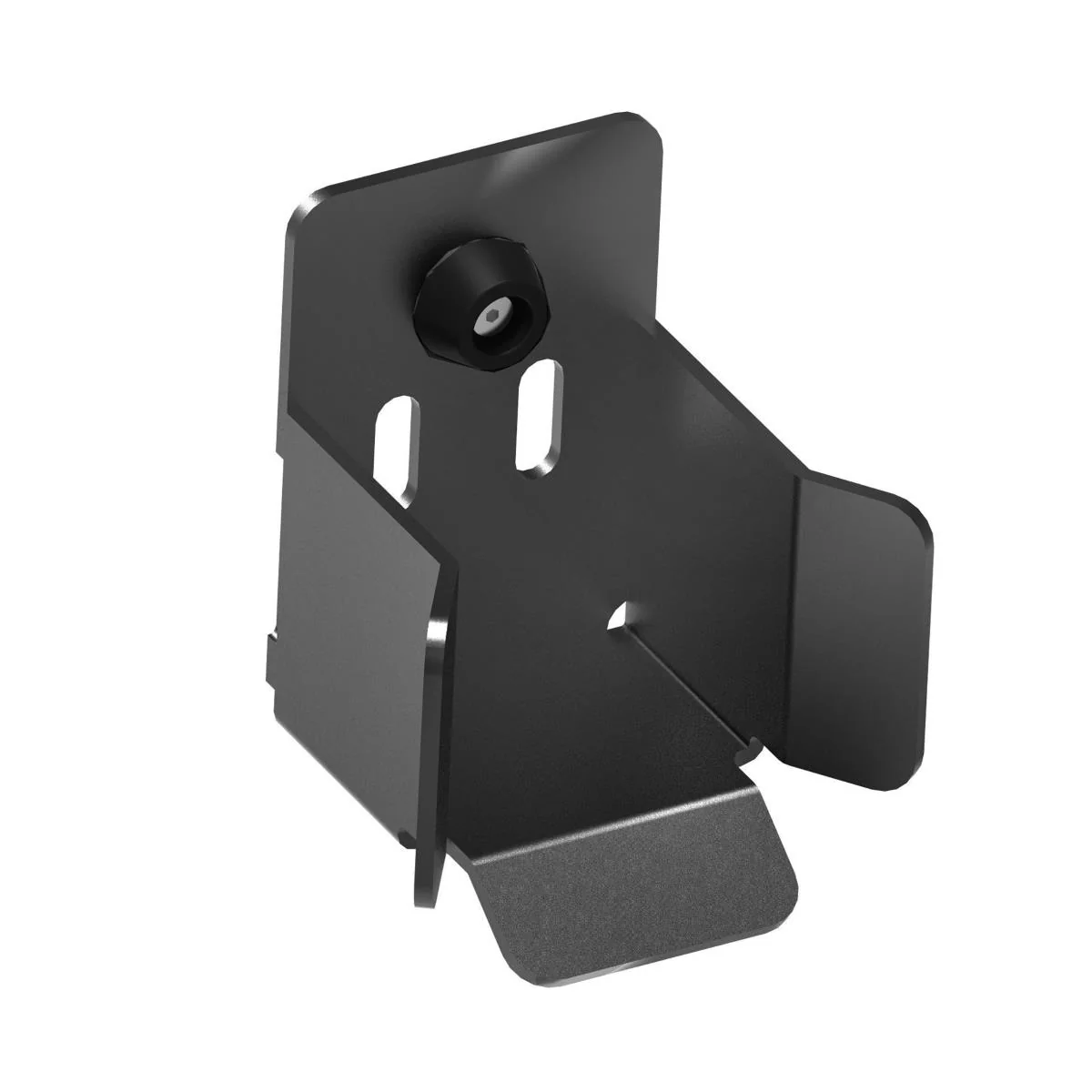 Cantilever Gate End Stop Zn, profile 70x70mm, anthracite