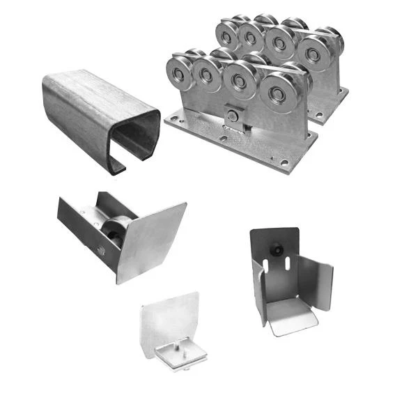 Cantilver sliding gate set, up to 11m Zn, 136x142m