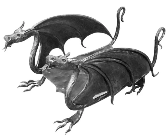 Carrier-DRAGON h360, 670x400mm, Fe, varnish