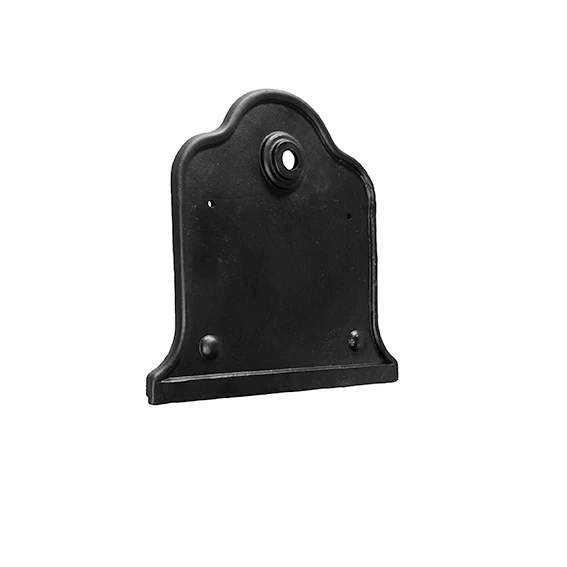 Cast iron sink 420x395, black, cast iron