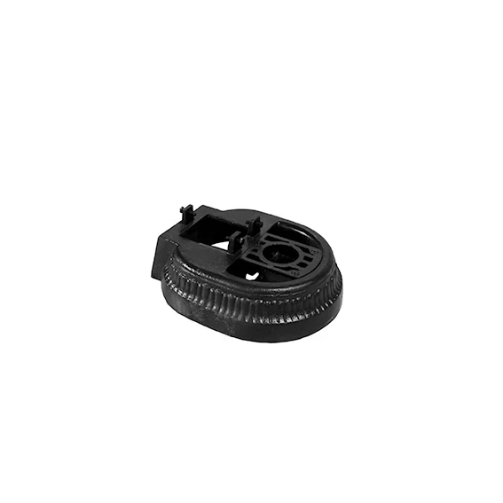 Cast iron sink without faucet 370x410mm, h120mm