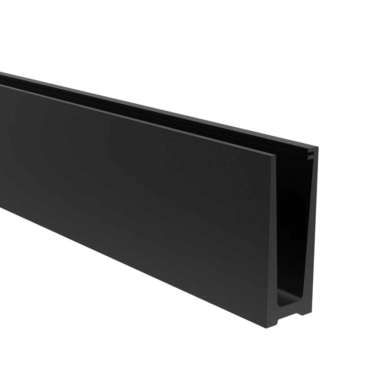 Aluminium profile -top mounting