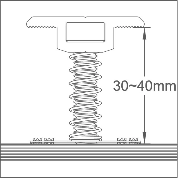 Center clamp 30-40mm module height - Image 3