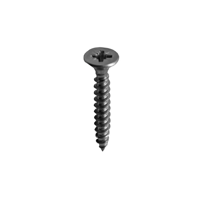 Cross recessed countersunk head chipboard screw, stainless steel, AISI304, 5x45