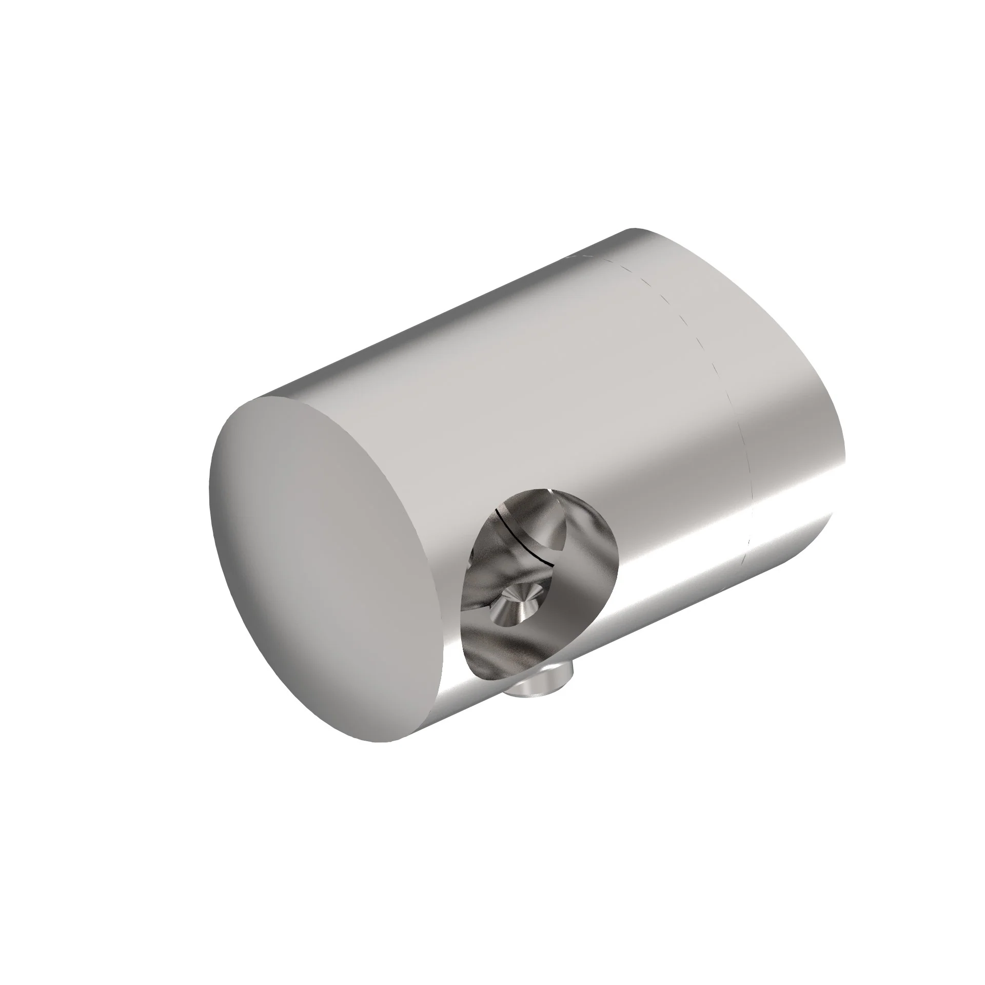 Crossbar holder - connector AISI316, d12/D42,4mm