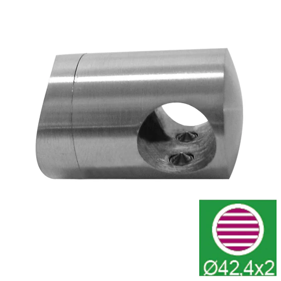 Crossbar holder - connector AISI316, d12/D42,4mm - Image 2