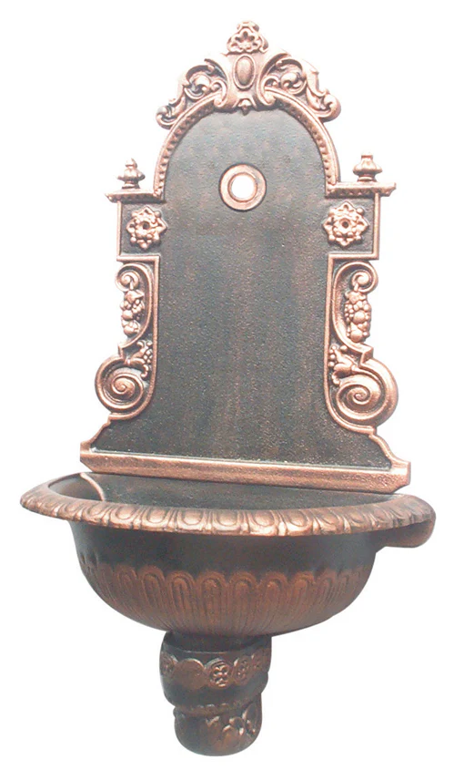 Decorated cast iron sink 460x830mm, cast iron
