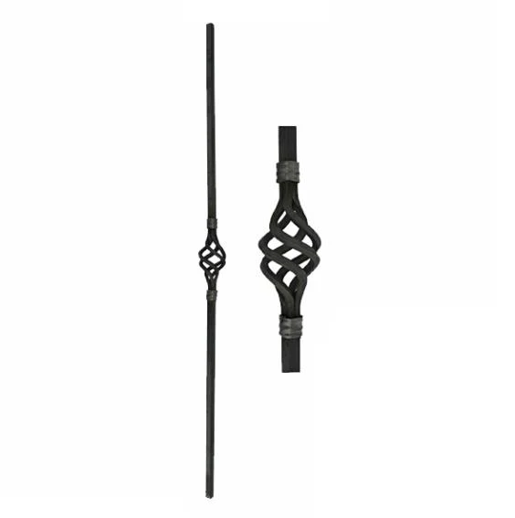 Decorated rod h900, b58, 12x12mm