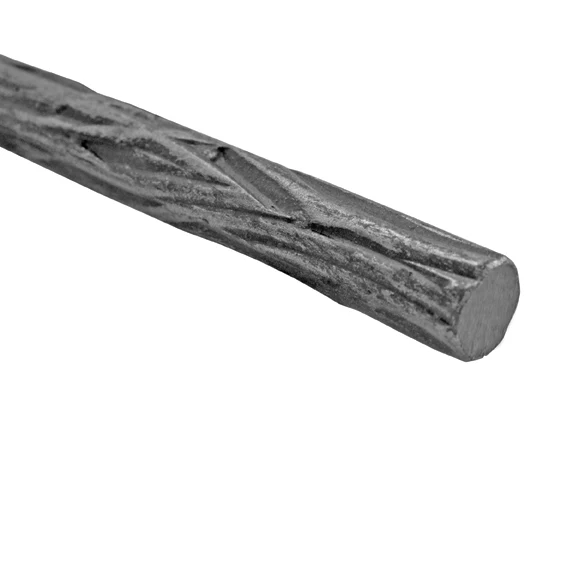 Decorated round rod D12, L3000mm