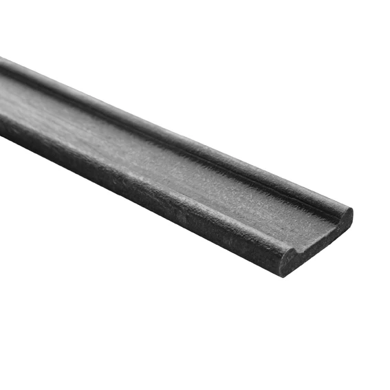 Decorated strip steel 40x8, L3000mm