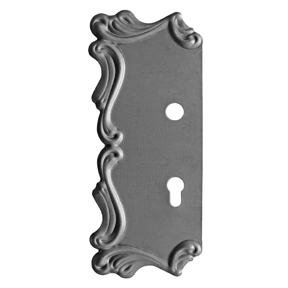 Decorative gate label Ľ 315x135, t2, a85, d20mm