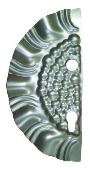 Decorative left gate label 265x125, t1.2, d19, 90