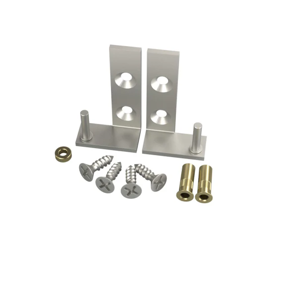 Door frame for glass door + hinges - Image 3
