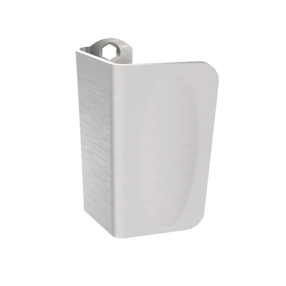 Door handle, 93x65mm, INOX