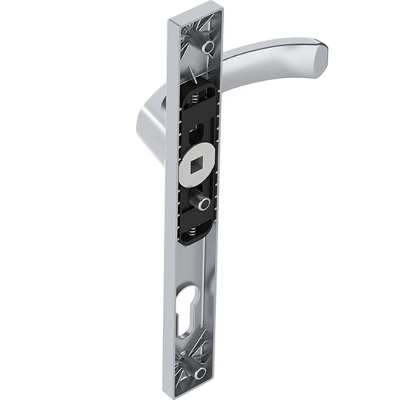Door handle set - ball+ball with plate, AL profi - Image 2