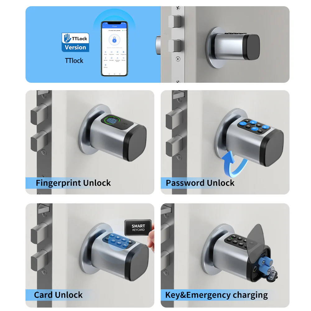 Double lock cylinder 70-120mm SMART - Image 4