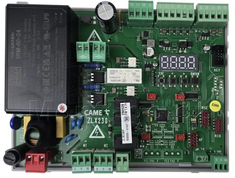 Electronics box for double-leaf gate - extended functions, replacement for ZA3P - Image 2